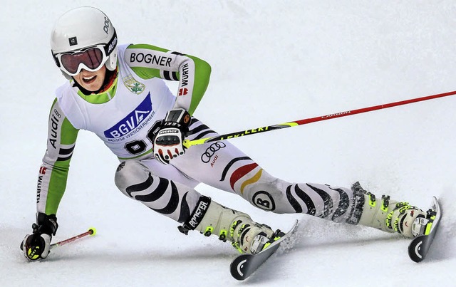 <BZ-FotoAnlauf>ski alpin: </BZ-FotoAnl...unft Lahr fuhr in Bernau aufs Podest.   | Foto:  Martin Siegmund