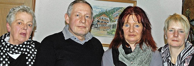 Sie gehren seit vielen Jahren zum bew...iser  und Marja Wieringa (von links).   | Foto: Christiane Sahli