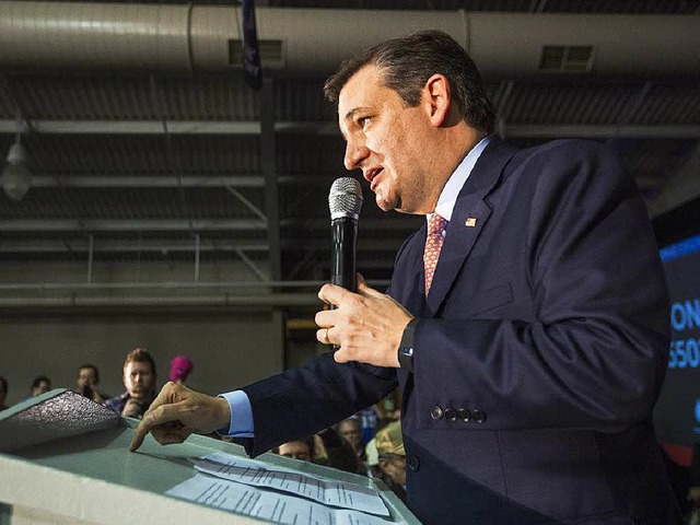 Ted Cruz liegt bei den Republikanern vorne.  | Foto: dpa