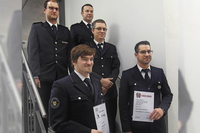 Ehrungen bei der Biengener Feuerwehr