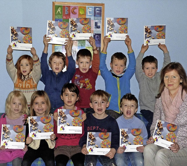 Das Team des Oberlin-Kindergartens in ...neue pdagogische Konzept prsentiert.  | Foto: privat