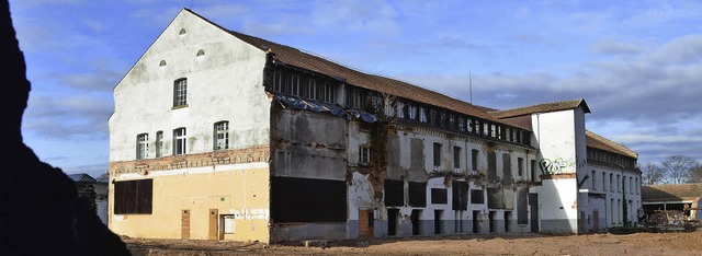 Der Webereihochbau auf dem frheren Sp... durch einen Investor saniert werden.   | Foto: Seller