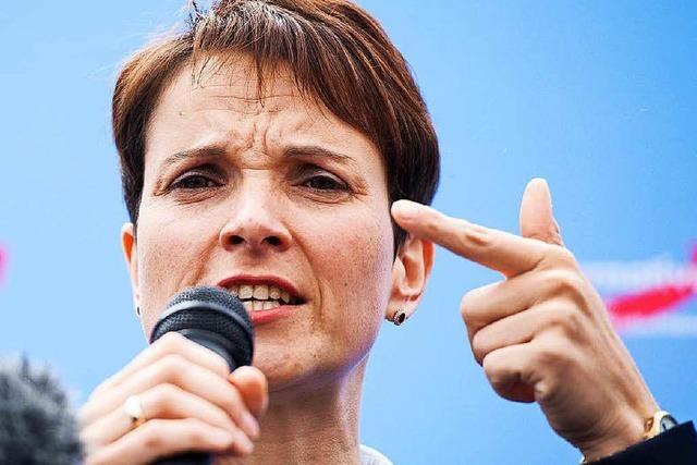 Frauke Petry: Eine Parteivorsitzende unter Druck