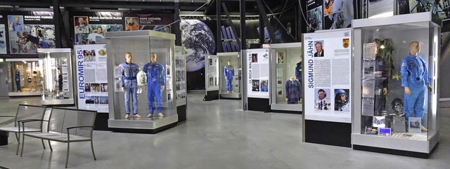 36 Jahre deutsche Raumfahrtgeschichte in Souvenirs der deutschen Astronauten   | Foto: Rolf Mller