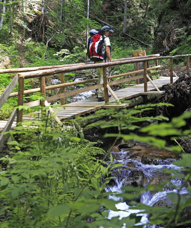 ber die Kreisgrenzen hinaus populr: der Schluchtensteig   | Foto: privat