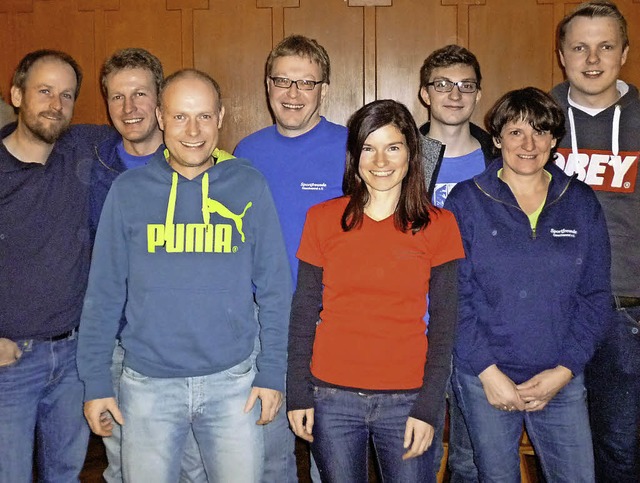 Neuer Sportfreunde-Vorstand (von links...nd Michael Mhling  (Grillplatzwart)    | Foto: zvg