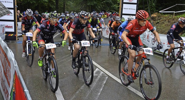 24 Kilometer mssen die Athleten in  e...ainbike-Marathons am Eggberg  fahren.   | Foto: Archivfoto: Hrvoje Miloslavic