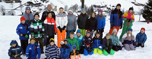 <BZ-FotoAnlauf>Ski-Club:</BZ-FotoAnlau...iel Schnee &#8211; dann aber richtig!   | Foto: privat