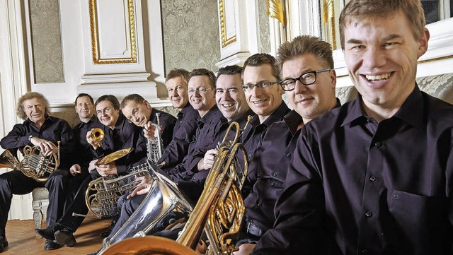 Blechblser der Spitzenklasse &#8211; ...s zur Tuba: die Formation German Brass  | Foto: Pro