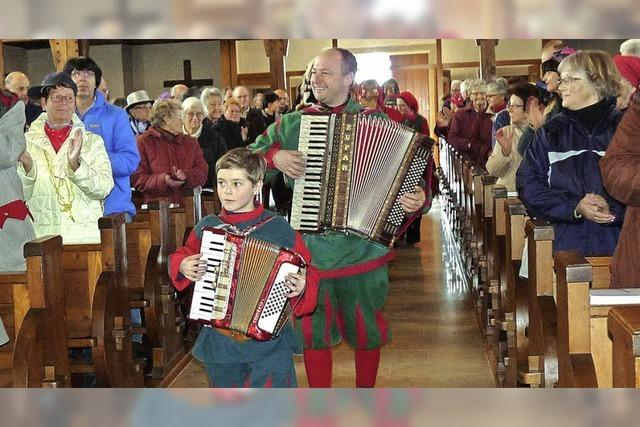 Gottesdienste mit heimischen Znften in Titisee, Breitnau, Hinterzarten