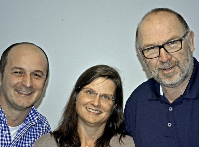 Das neue Fhrungstrio von links: Klaus Romeike, Ina Heidemann und Thomas Rist.   | Foto: Verein