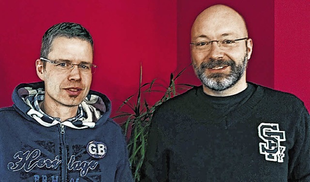 Bertolt Wagner (links) und Armin Schel...eschingen zu regelmigen Einnahmen.    | Foto: Brgerstiftung