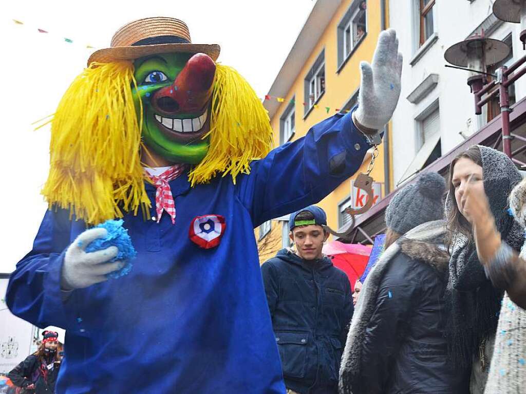 Impressionen vom Rheinfelder Fasnachtsumzug