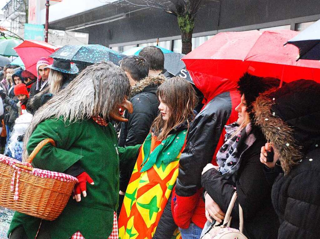 Impressionen vom Rheinfelder Fasnachtsumzug