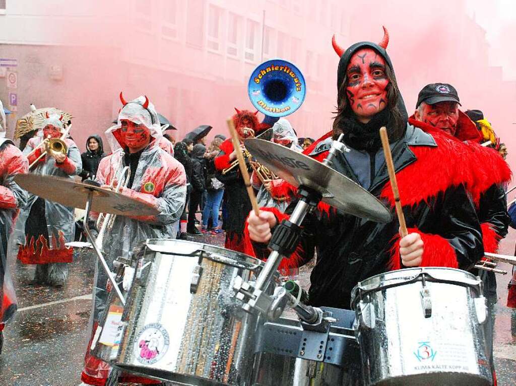 Impressionen vom Rheinfelder Fasnachtsumzug