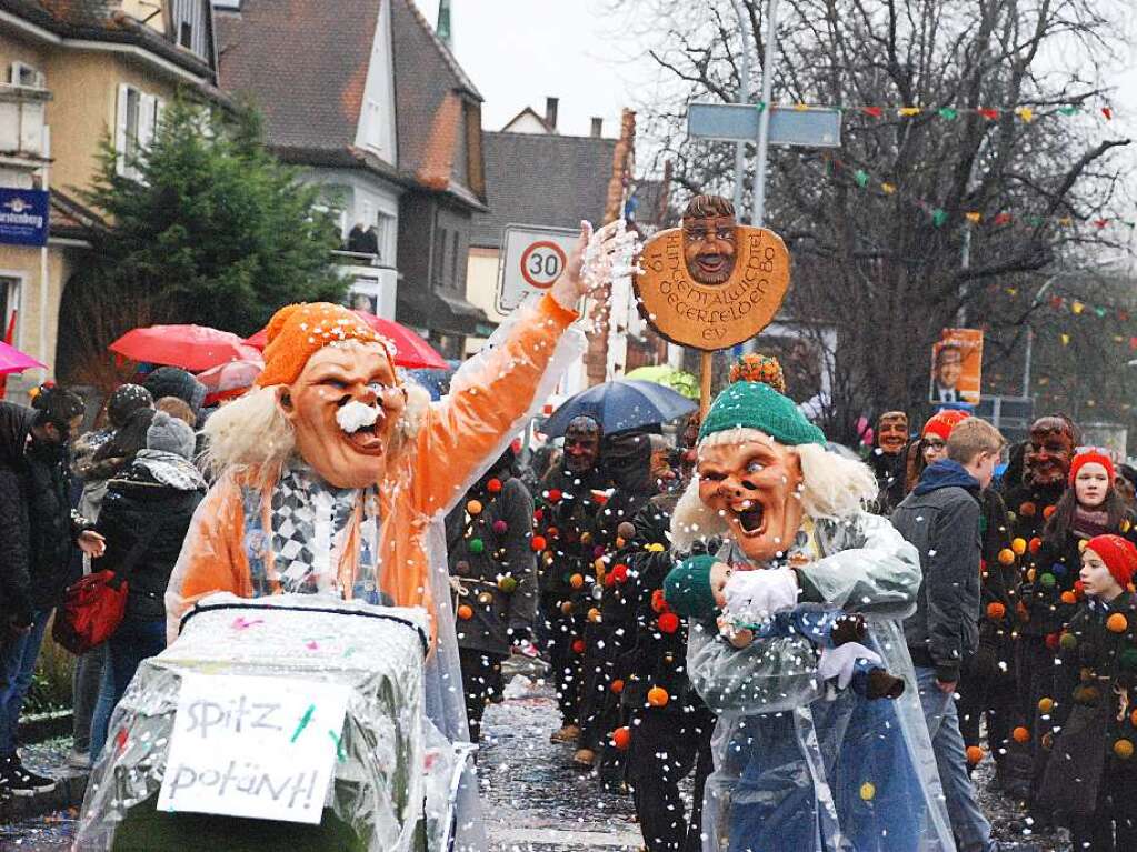 Impressionen vom Rheinfelder Fasnachtsumzug