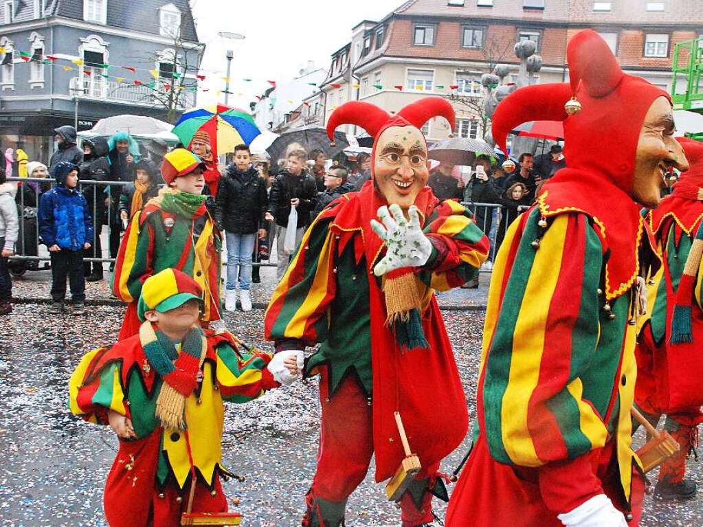 Impressionen vom Rheinfelder Fasnachtsumzug