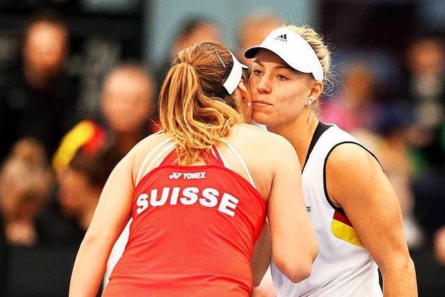 Deutsches Fedcup-Team verliert mit Angelique Kerber gegen die Schweiz