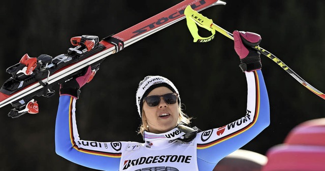 Alpine Machtdemonstration: Viktoria Rebensburg  | Foto: afp