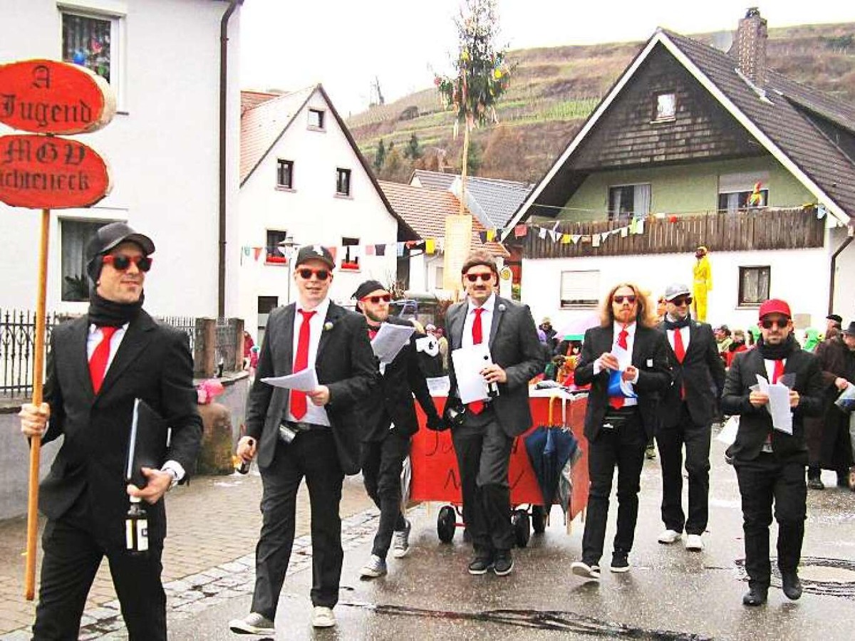 Hoch her gings beim ideenreichen, farbenfrohen Umzug am Sonntag in Hecklingen.
