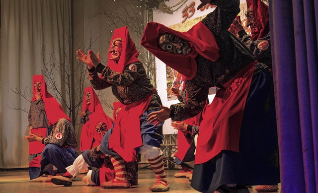Die Kippener Hexen feierten ihr nrrisches Jubilum.   | Foto: olaf michel
