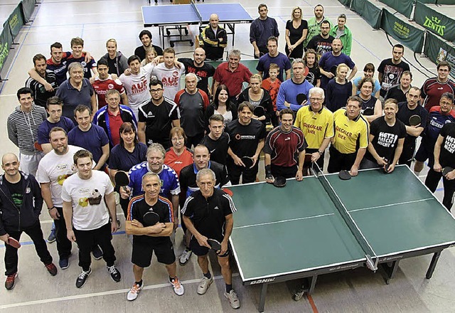 31 Teams nahmen an den Tischtennis-Meisterschaften teil.  | Foto: Privat