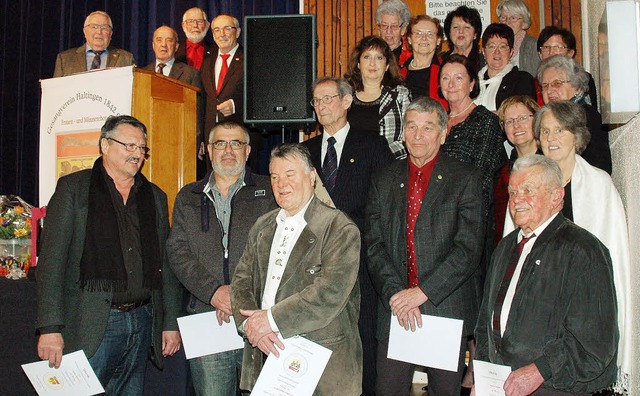 Beim  &#8222;Klingenden Samstag&#8220;...chon seit 60 Jahren die Treue halten.   | Foto: Ounas-Krusel