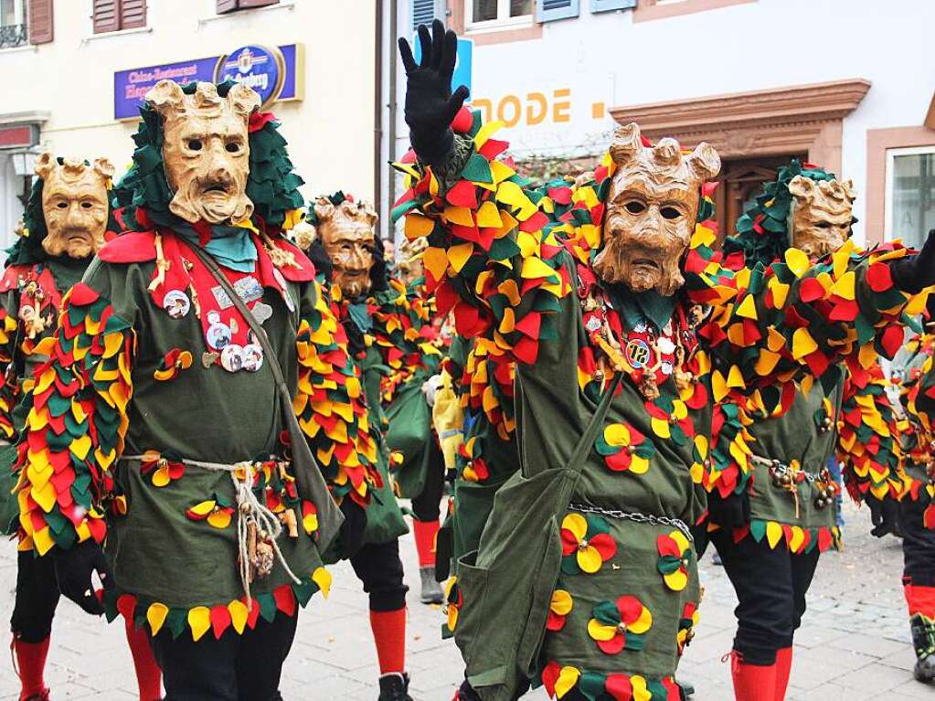 Bilder von der Kinderfasnacht in Schopfheim und Fahrnau.