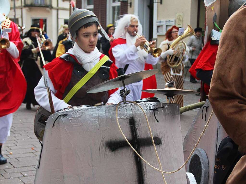 Bilder von der Kinderfasnacht in Schopfheim und Fahrnau.