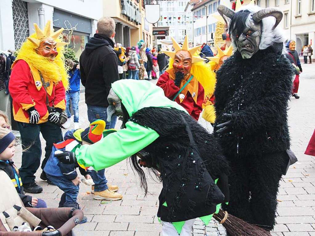 Bilder von der Kinderfasnacht in Schopfheim und Fahrnau.