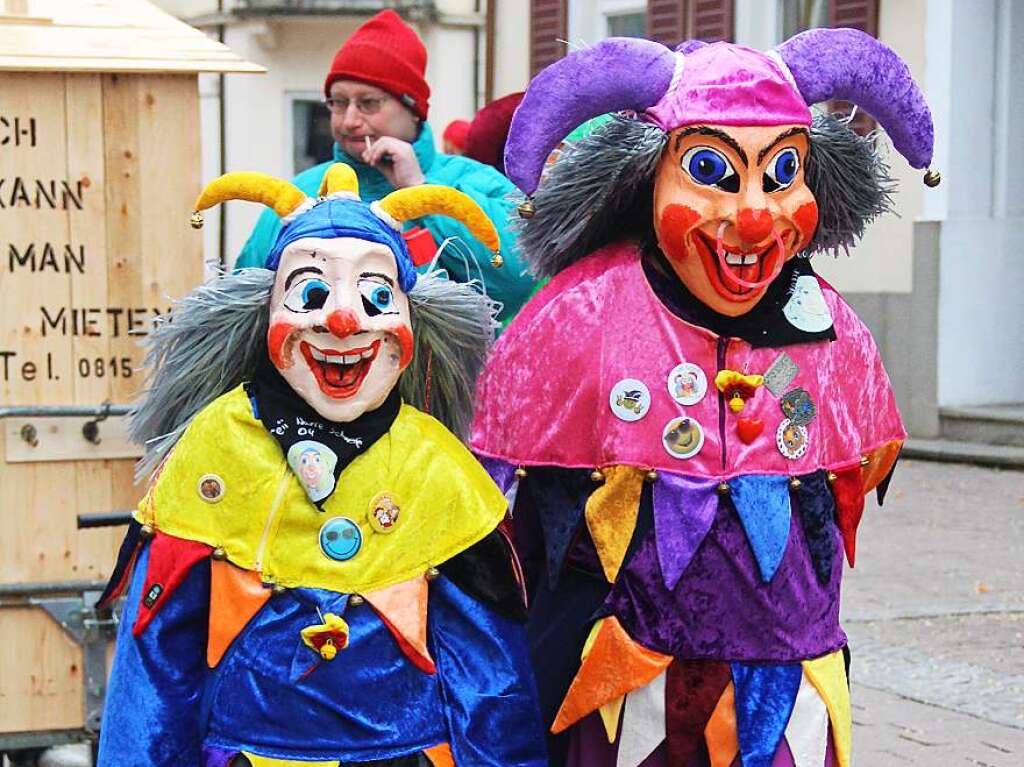 Bilder von der Kinderfasnacht in Schopfheim und Fahrnau.