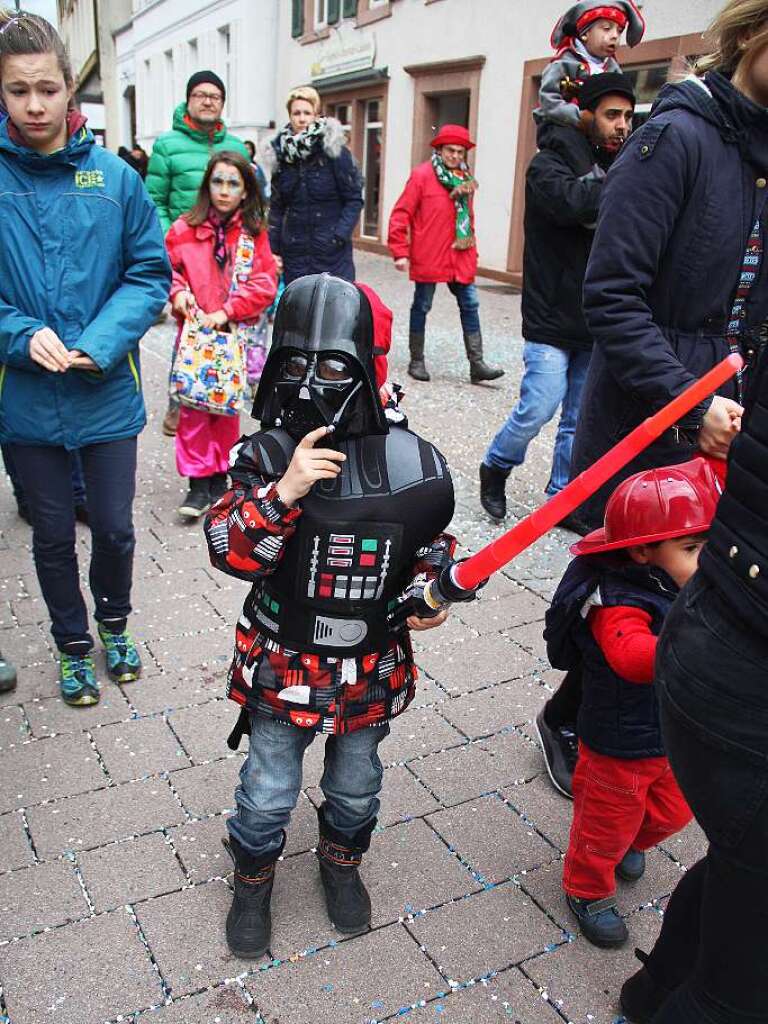 Bilder von der Kinderfasnacht in Schopfheim und Fahrnau.