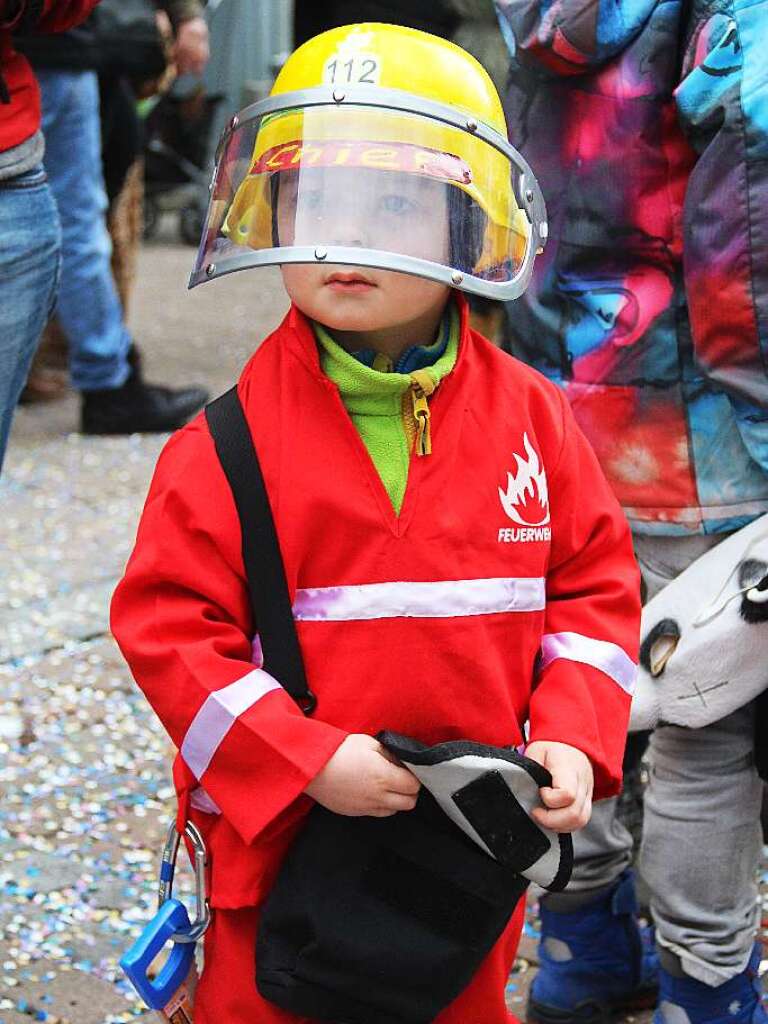 Bilder von der Kinderfasnacht in Schopfheim und Fahrnau.