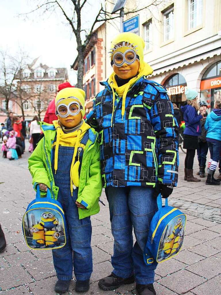 Bilder von der Kinderfasnacht in Schopfheim und Fahrnau.