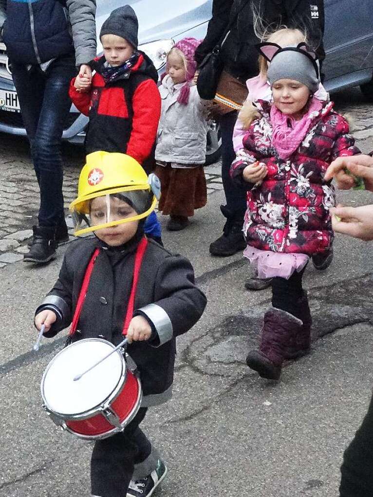 Bilder von der Kinderfasnacht in Schopfheim und Fahrnau.