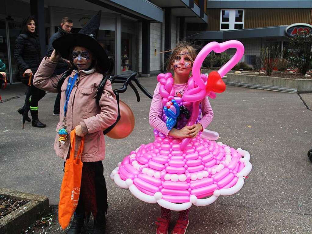 Bilder von der Kinderfasnacht in Schopfheim und Fahrnau.