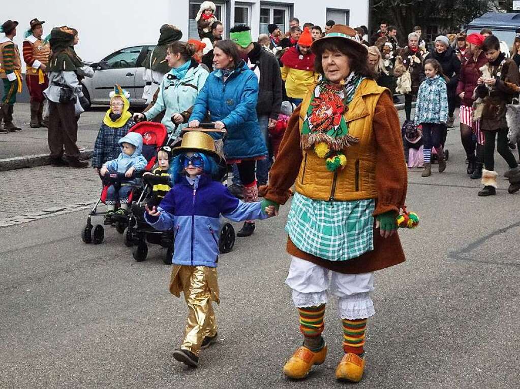 Bilder von der Kinderfasnacht in Schopfheim und Fahrnau.