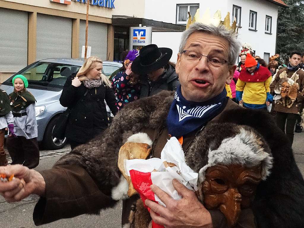 Bilder von der Kinderfasnacht in Schopfheim und Fahrnau.