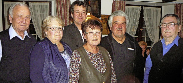 Die beim ruhenden Gesangverein Blansin...Gerhard Moritz und Hermann Strohmeier.  | Foto: Mck