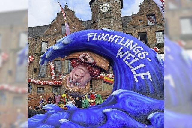 Rosenmontagsumzug in Dsseldorf ausgefallen