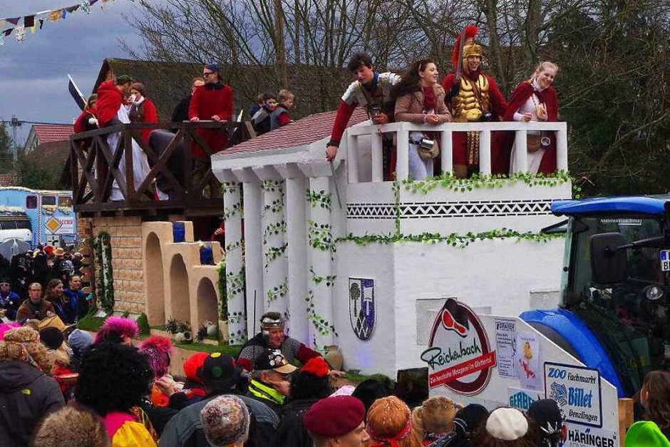 Besuch aus dem Glottertal beim Rosenmontagsumzug in Reute (Foto: Katharina Bächle) Besuch aus dem Glottertal beim Rosenmontagsumzug in Reute (Foto: Katharina Bächle)