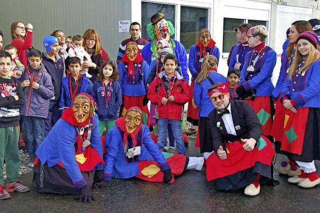 Fasnet bei Flchtlingen