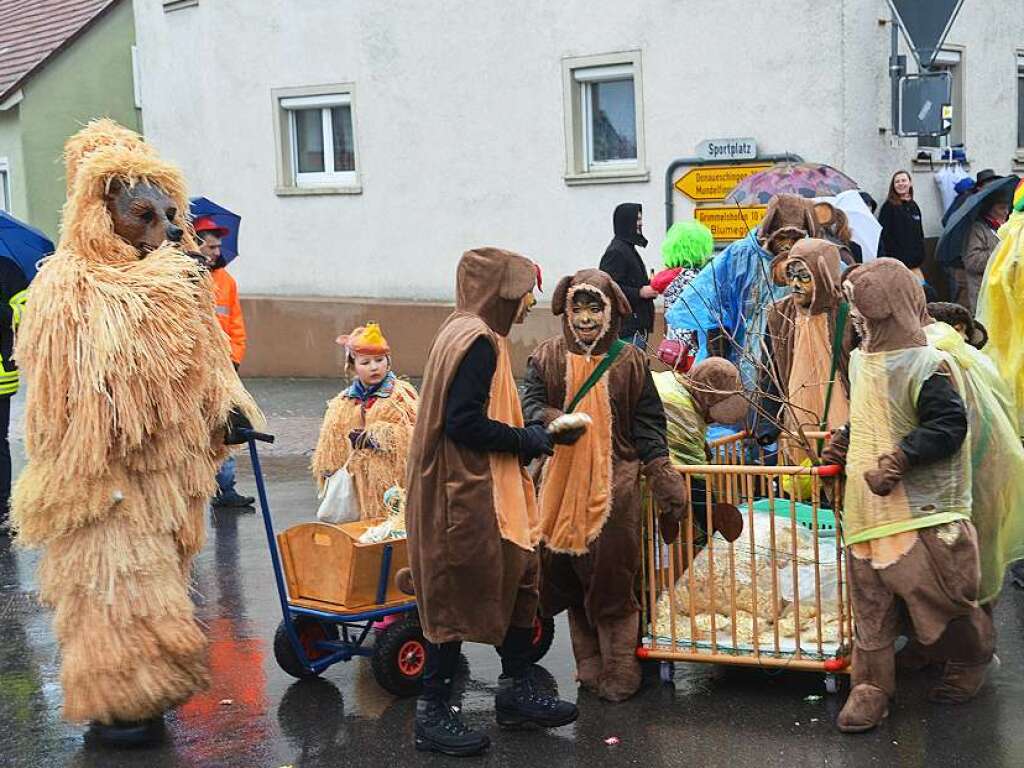 In Ewattingen tanzte nicht nur der Strohbr.