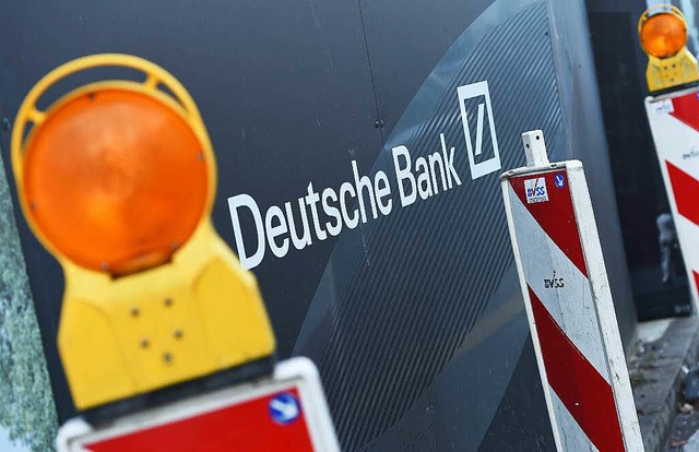 Baustelle Deutsche Bank.  | Foto: dpa