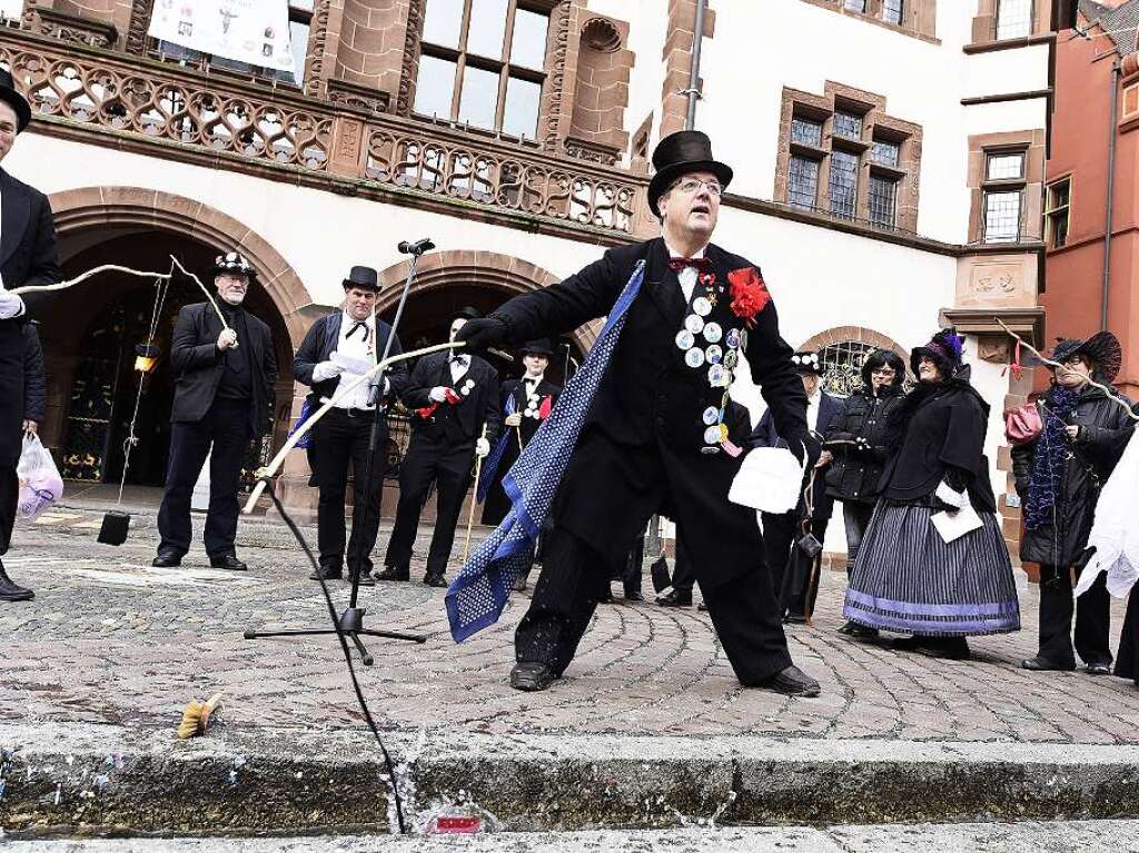 Die Fasnet ist vorbei: Geldbeutelwsche 2016 der Fuhrleute