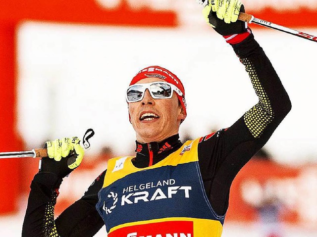 Nun alleiniger deutscher Rekordhalter ...r Nordischen Kombination: Eric Frenzel  | Foto: dpa