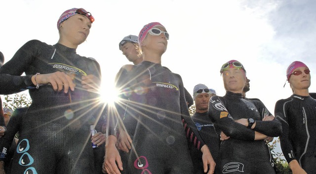 Triathleten sind Globetrotter: Fr gut...sierte Rennen reisen sie berall hin.   | Foto: Ruoff