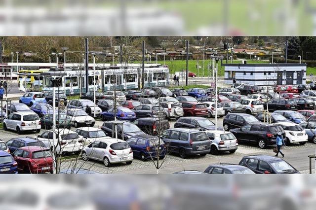 Park-and-Ride-Platz in Zhringen stt an seine Grenzen