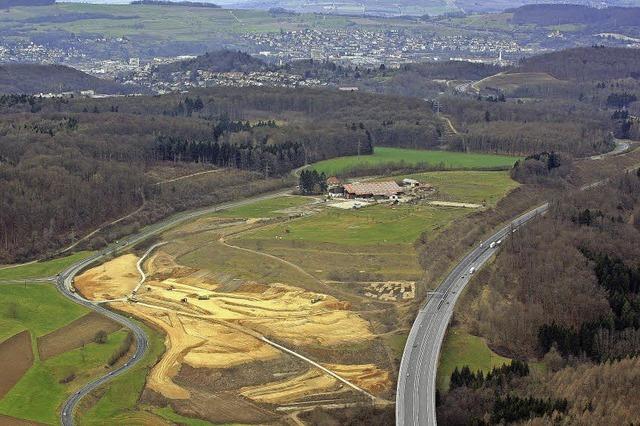 Erddeponie beim Waidhof