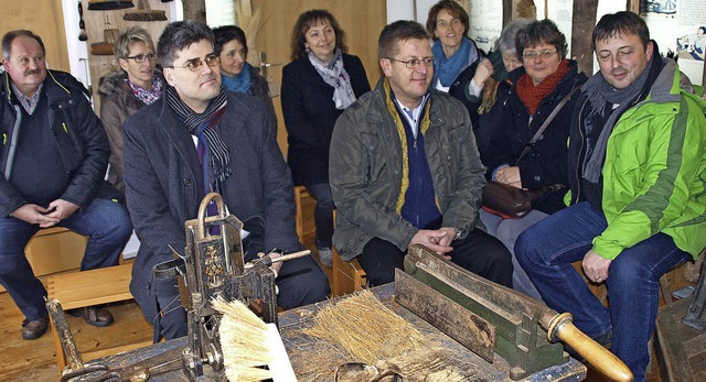 Der offizielle Antrittsbesuch von Land...hrung durch das kleine Ibacher Museum  | Foto: Karin Stckl-Steinebrunner